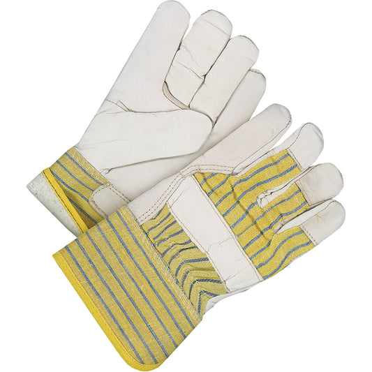 Bob Dale Gloves Classic Fitter Gloves, One Size, Grain Cowhide Palm, Cotton Fleece Inner Lining