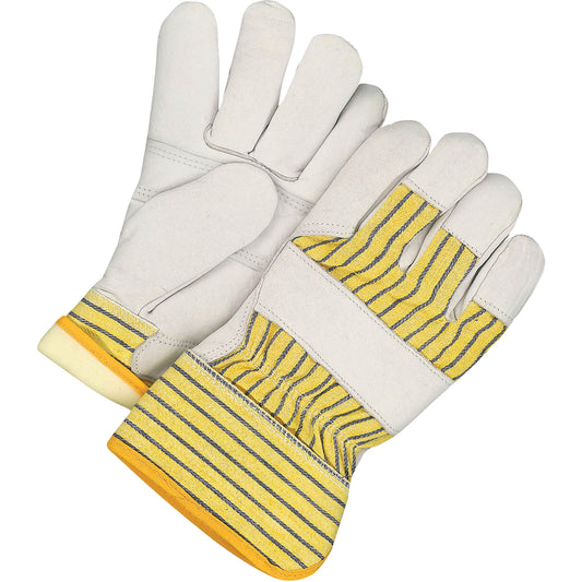 Bob Dale Gloves Classic Fitter Gloves with Patch Palm, One Size, Grain Cowhide Palm, Thinsulate™ Inner Lining