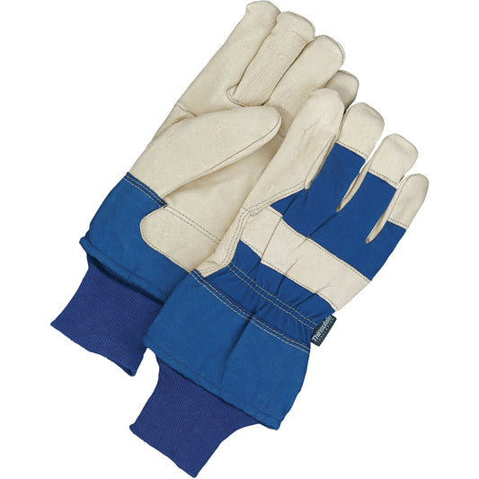 Bob Dale Gloves Fitter Gloves, Large, Grain Pigskin Palm, Thinsulate™ Inner Lining