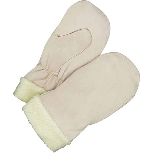 Bob Dale Gloves Classic Lined Grain Cowhide Mitt, Size One Size, Mitt
