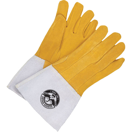 Bob Dale Gloves Gander Brand TIG Welder Gloves, Split Deerskin, Size 9