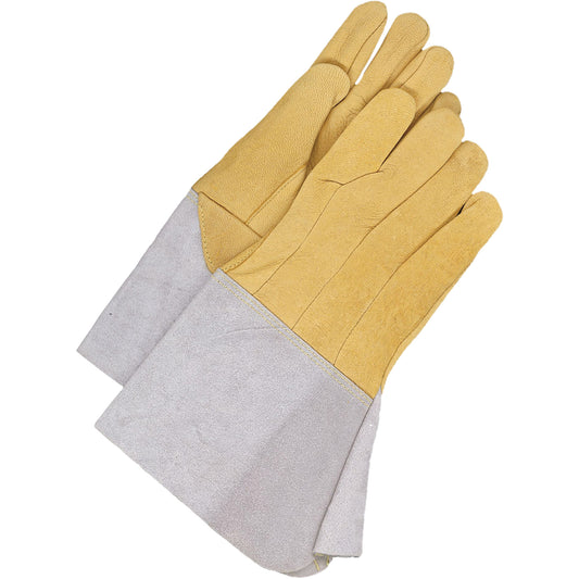 Bob Dale Gloves Gander Brand Tig Welder's Gloves, Split Moosehide, Size X-Large