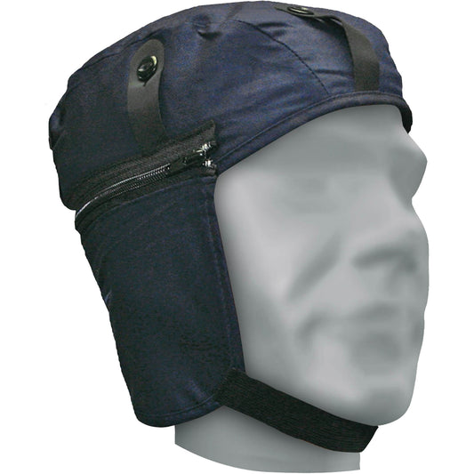 Bob Dale Gloves Classic Hardhat Liner with Ear Extension, Fleece/Cotton Lining, One Size