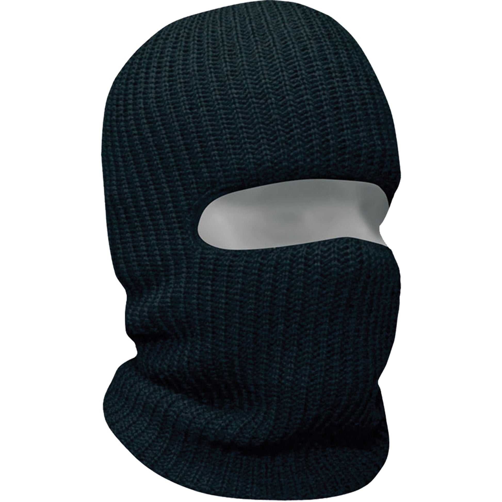 Bob Dale Gloves Classic 1-Hole Balaclava, Acrylic, Black