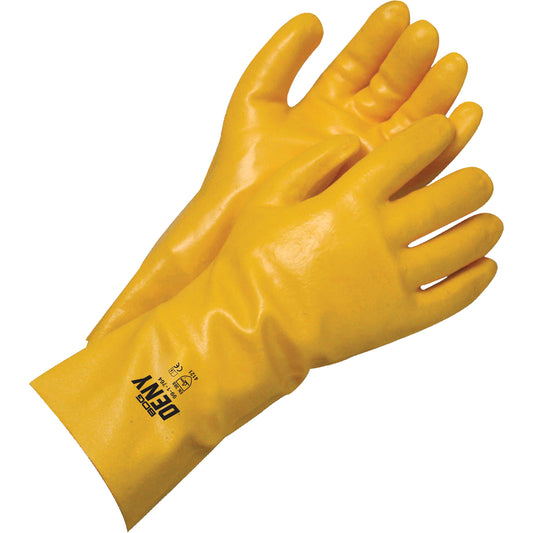 Bob Dale Gloves Deny™ 14" Coated Gloves, One Size, PVC Coating