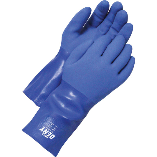 Bob Dale Gloves Deny™ Coated Gloves, 11, PVC Coating, Cotton Shell