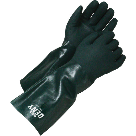 Bob Dale Gloves Deny™ 18" Coated Gloves, One Size, PVC Coating