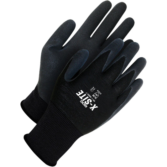 Bob Dale Gloves Coated Synthetic Gloves, Size Large/9, 13 Gauge, HPT™ Coated, Nylon Shell, ANSI/ISEA 105 Level 1