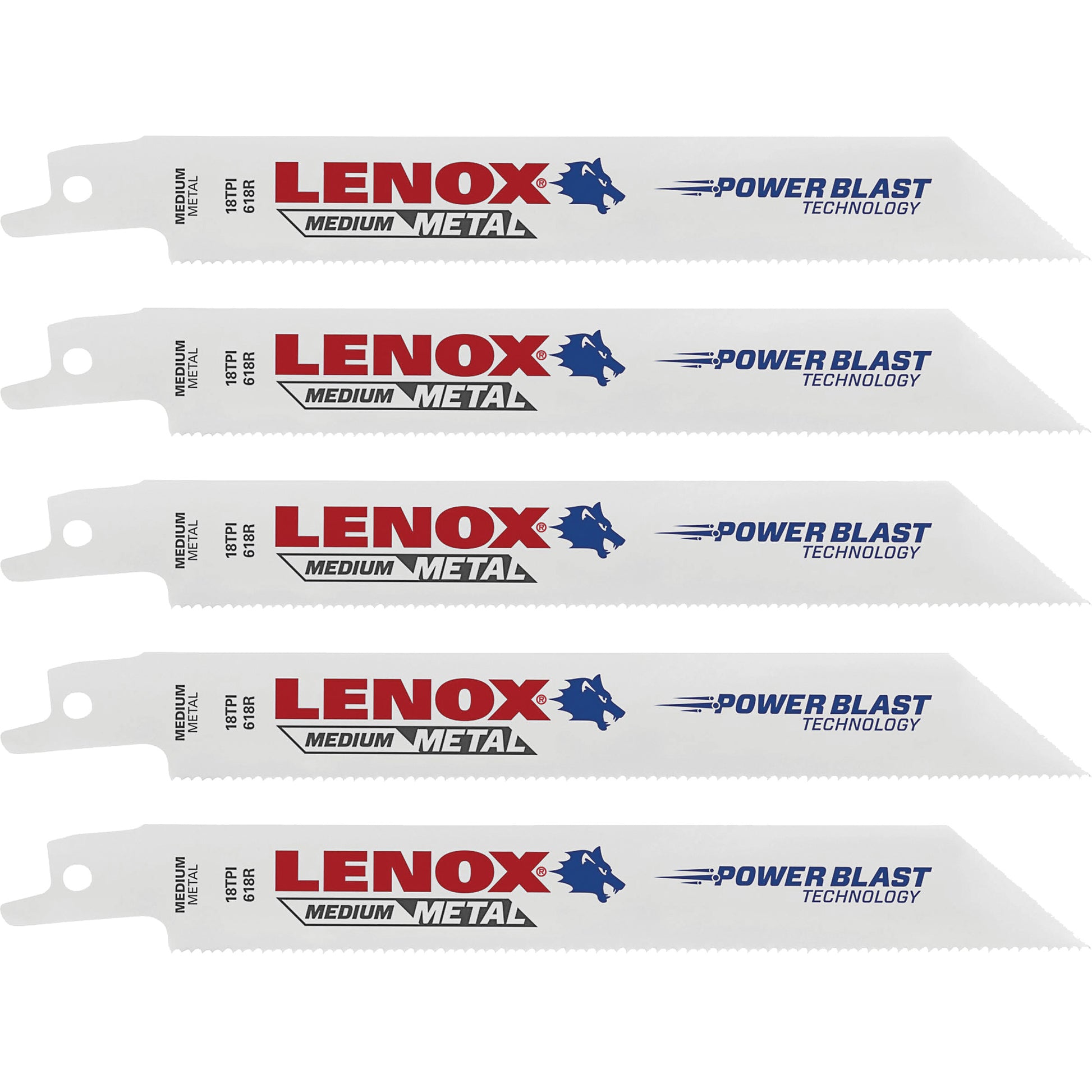 Hacksaw Blades, Bi-Metal, 18 TPI, 6" L x 3/4" W