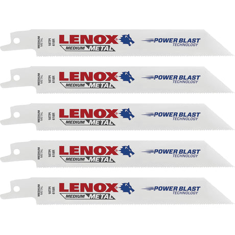 Hacksaw Blades, Bi-Metal, 18 TPI, 6" L x 3/4" W