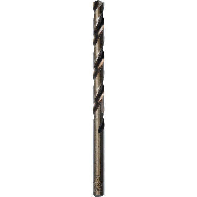 Heavy-Duty Jobber Drill Bit, High Speed Cobalt, 1/4", 4" L, 3" Flute, 135° Point Angle
