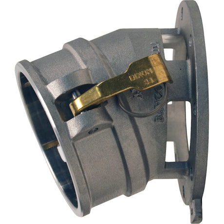 API Flanged Drop Coupler, Aluminum, 4"