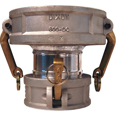 Cam & Groove Coupler, Aluminum, 4", 75 psi