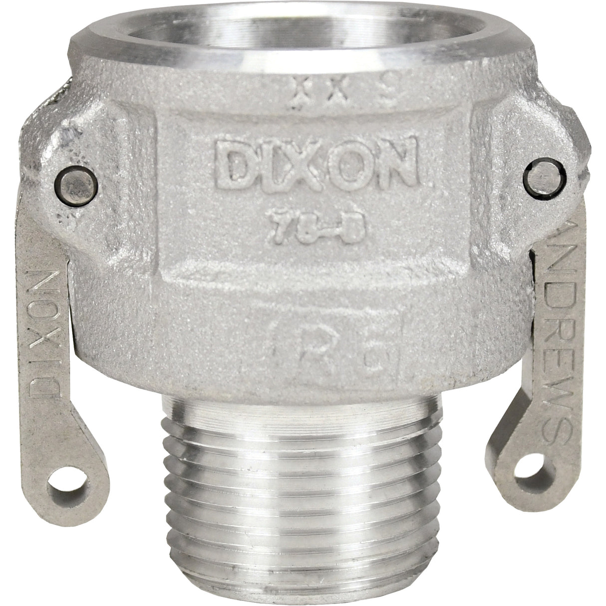 Cam & Groove Coupler, Aluminum, 3/4", Male NPT, 250 PSI
