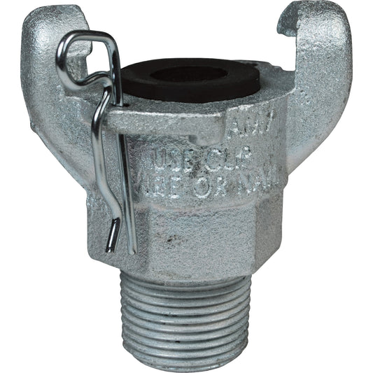 Air King™ End, Iron, 1", Male NPT, 150 PSI