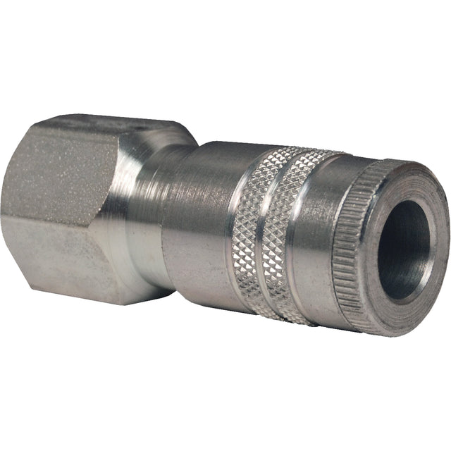 F-Series Pneumatic Manual Coupler, Steel, 3/8", 500 psi