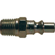 M-Series ARO Pneumatic Plug, Steel, 1/4", Male NPT, 300 psi