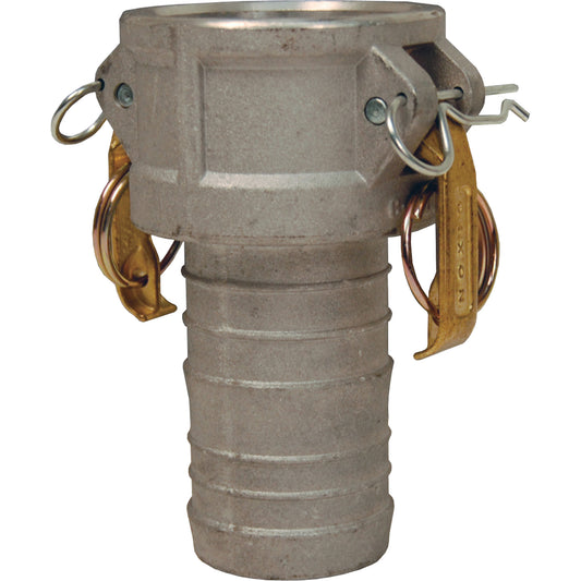 Global Cam & Groove Coupler, Stainless Steel, Type C, 4", 125 PSI