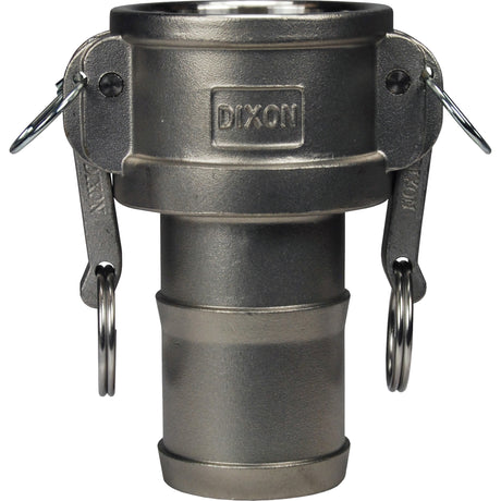 Global Cam & Groove Coupler, Stainless Steel, Type C, 2", 250 PSI