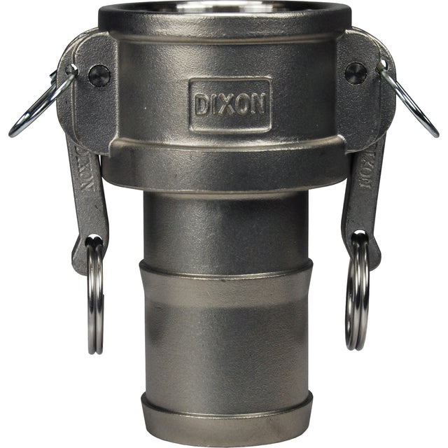 Global Cam & Groove Coupler, Stainless Steel, Type C, 2", 250 PSI