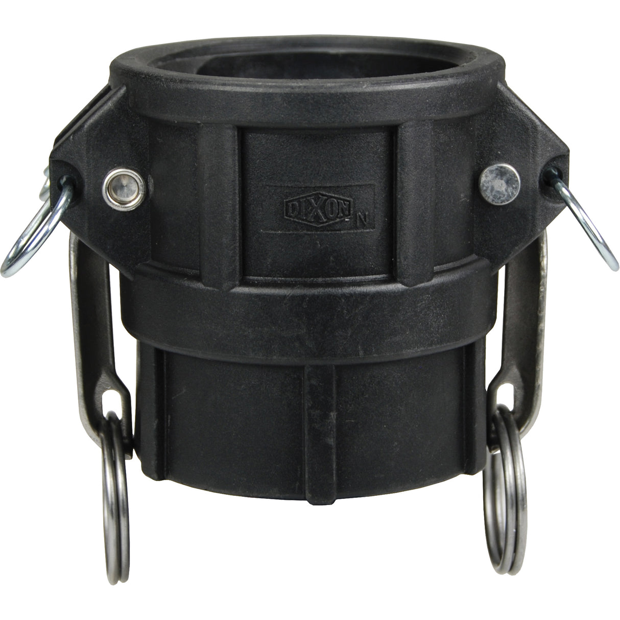 Cam & Groove Coupler, Polypropylene, Type D, 3", Female NPT, 60 PSI