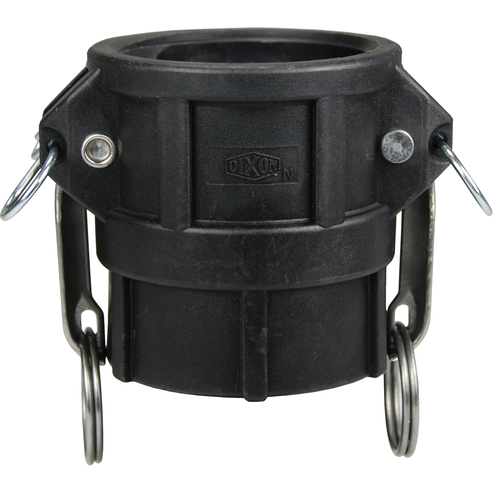 Cam & Groove Coupler, Polypropylene, Type D, 3", Female NPT, 60 PSI