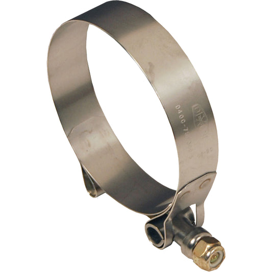 T-Bolt Clamp, Min Dia. 4.516", Max Dia. 4.812"