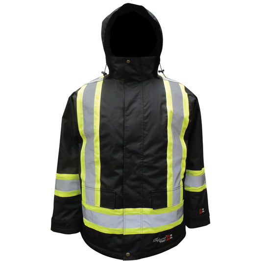 Viking Professional Journeyman Insulated Parka, Large, Black