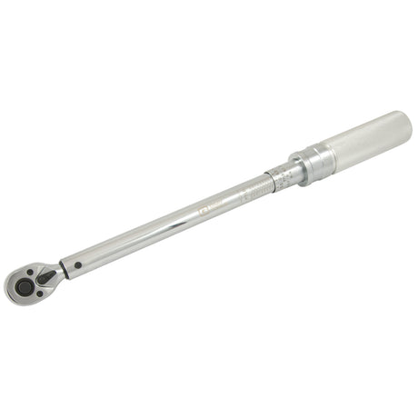 Heavy-Duty Micro-Adjustable Torque Wrench, Click, 3/8" Square Drive, 10 - 100 ft-lbs.