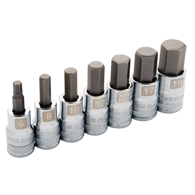 Standard Metric Socket Set, 7 Pcs