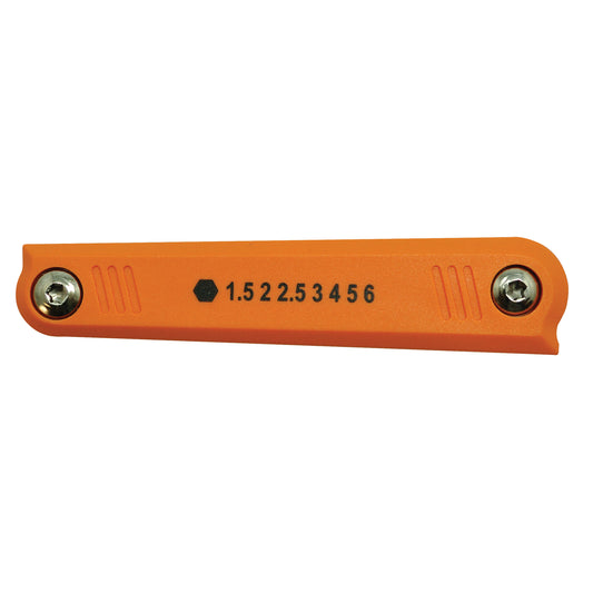 Folding Hex Key Set, 7 Pcs., Torx®