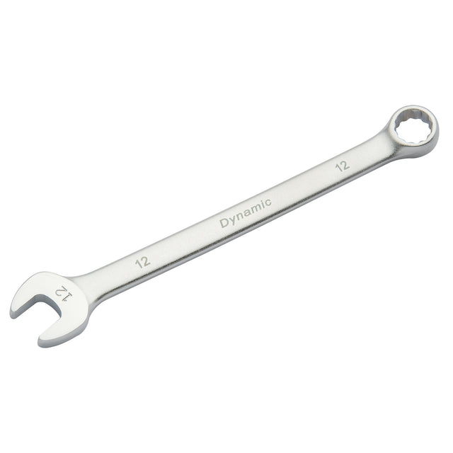Combination Wrench, 12 Point, 8mm, Chrome Finish