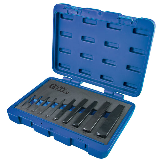 Screw Extractor Set, Carbide/Chromium Steel/High Speed Cobalt/High Speed Steel, 10 Pieces