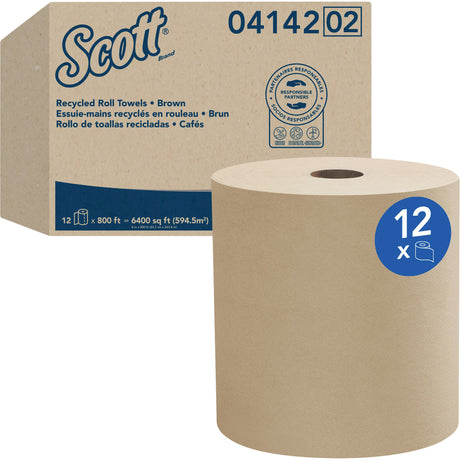 Scott® Universal Hard Roll Towels, 1 Ply, Standard, 800' L