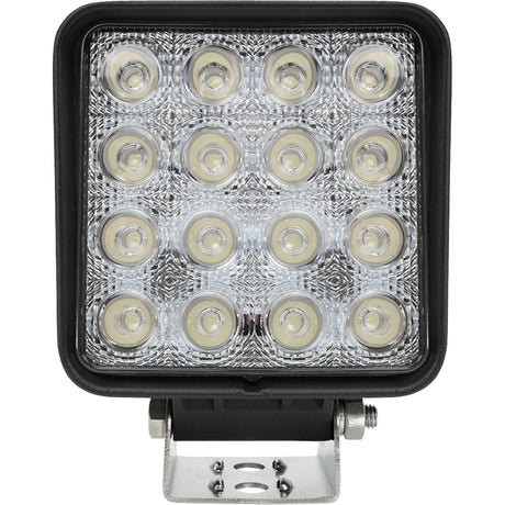 4" Square  60° Floodlight, LED, 80 W, 4000/9600 Lumens
