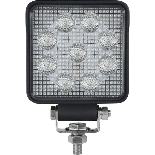 4" Square Work Floodlight, LED, 15 W, 11755 Lumens