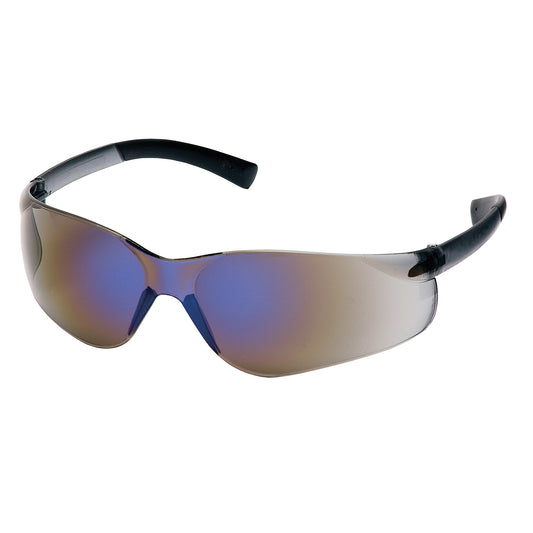 Pyramex Ztek® Safety Glasses, Blue/Mirror Lens, ANSI Z87+/Meets/Exceeds CSA Z94.3