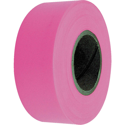  Arctic Plus Flagging Tape, 1" W x 125' L, Pink