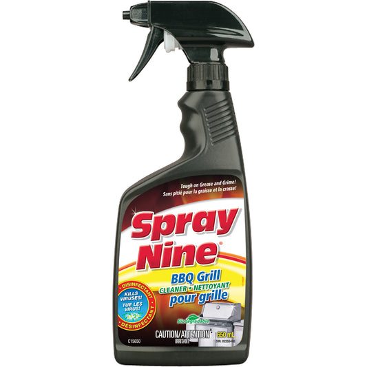 Spray Nine® BBQ Grill Cleaner, 650 ml, Trigger Bottle