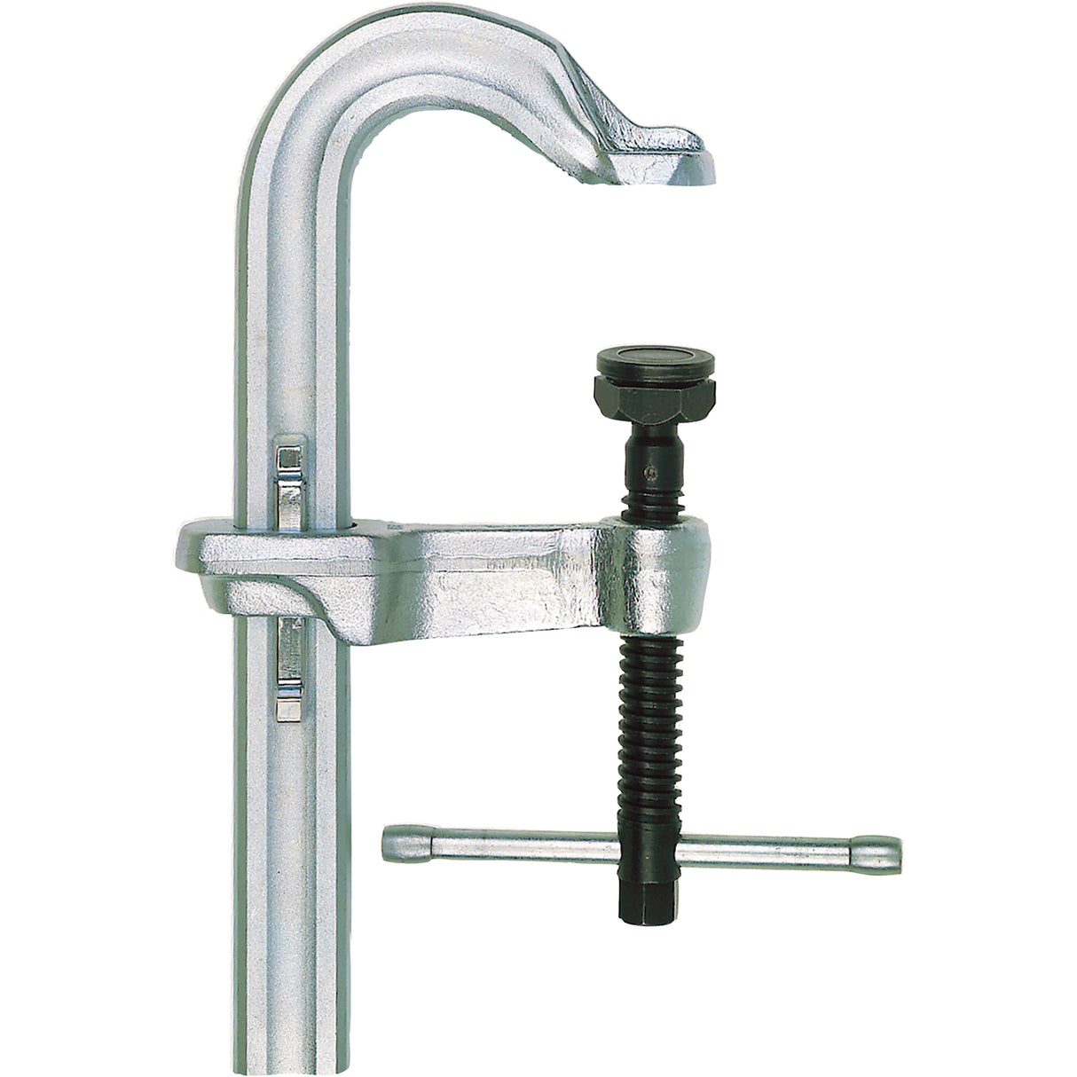 Extra High Pressure All-Steel Bar Clamp, 14" (356 mm) Capacity, 4" (102 mm) Throat Depth