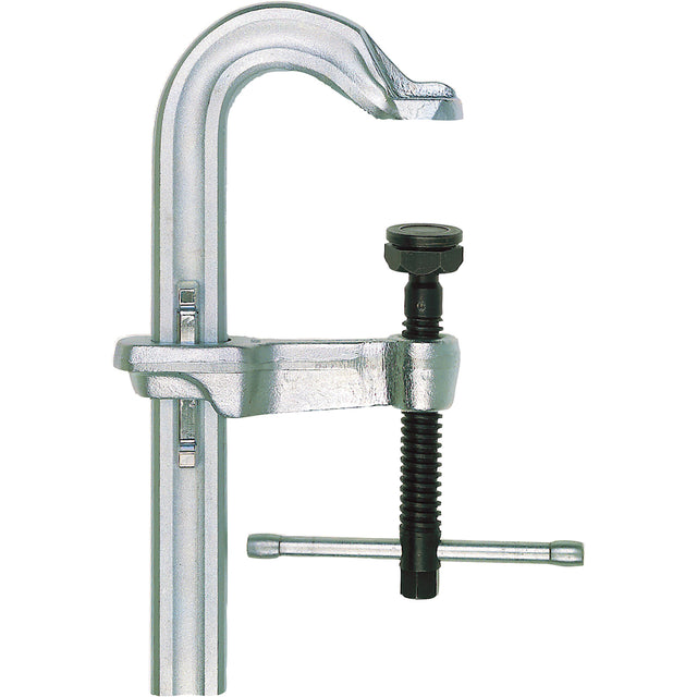 Extra High Pressure All-Steel Bar Clamp, 14" (356 mm) Capacity, 4" (102 mm) Throat Depth
