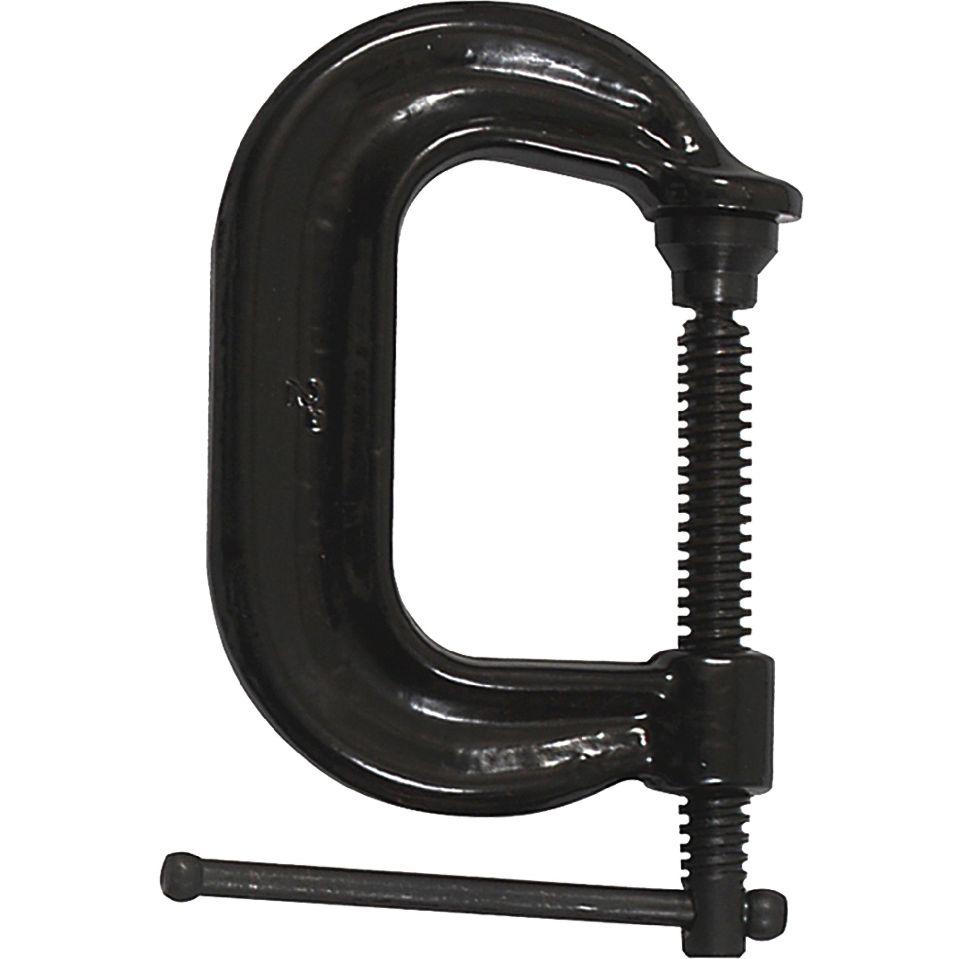 Regular-Duty Deep Throat C-Clamp, 2" (51 mm) Capacity, 2-1/8" (54 mm) Throat Depth