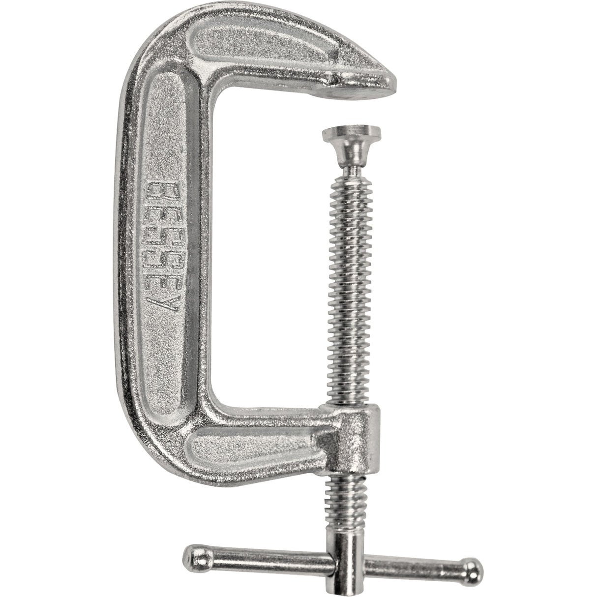 Light-Duty C-Clamp, 3" (76 mm) Capacity, 1-3/4" (44 mm) Throat Depth