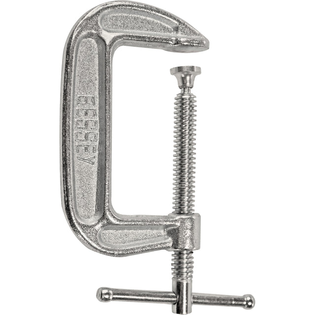 Light-Duty C-Clamp, 3" (76 mm) Capacity, 1-3/4" (44 mm) Throat Depth