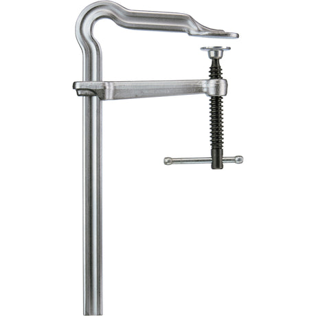 Omega Bend All-Steel Bar Clamp, 8" (203 mm) Capacity, 4" (102 mm) Throat Depth