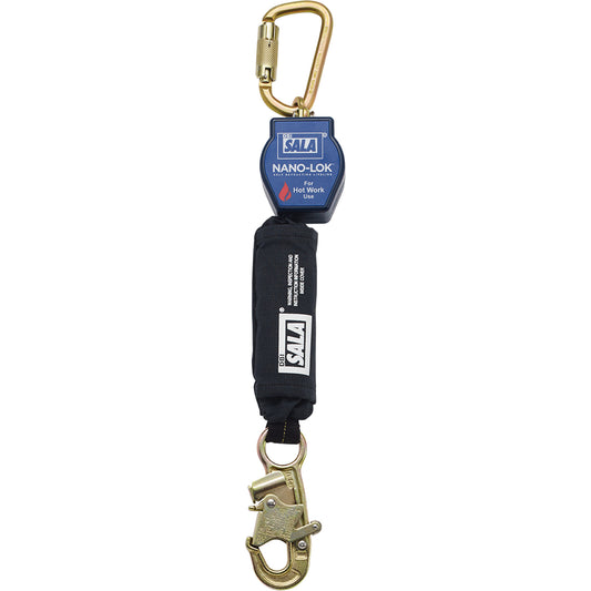 3M DBI Sala Fall Protection Nano-Lok™ Self-Retracting Lifeline, 6', Web, Swivel