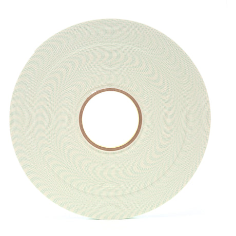 Double-Coated Urethane Foam Tape, 33 m (108') L x 12.7 mm (1/2") W, 62 mils, Urethane