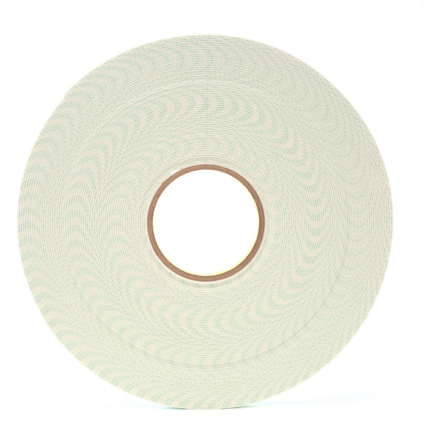Double-Coated Urethane Foam Tape, 33 m (108') L x 12.7 mm (1/2") W, 62 mils, Urethane