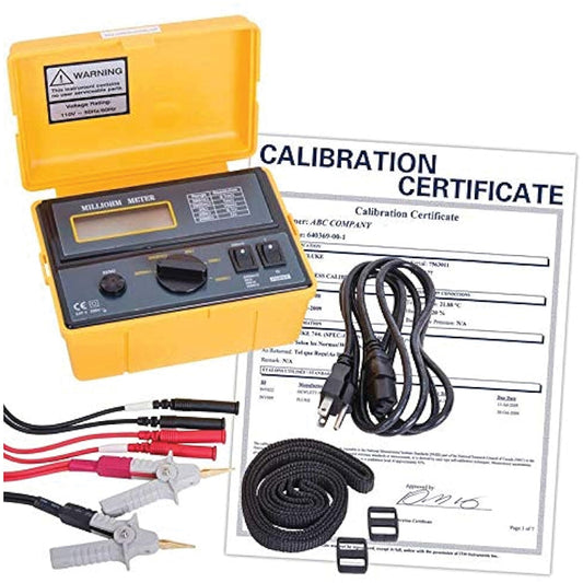 110 V Milli-Ohmmeter with ISO Certificate