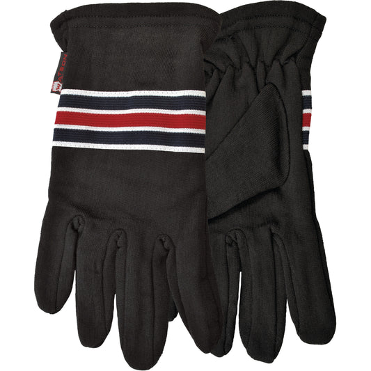 Watson Gloves Blue Steel Welding Gloves, One Size, Black, Unlined, Slip-On